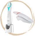 Blatt mit Skin Scrubber