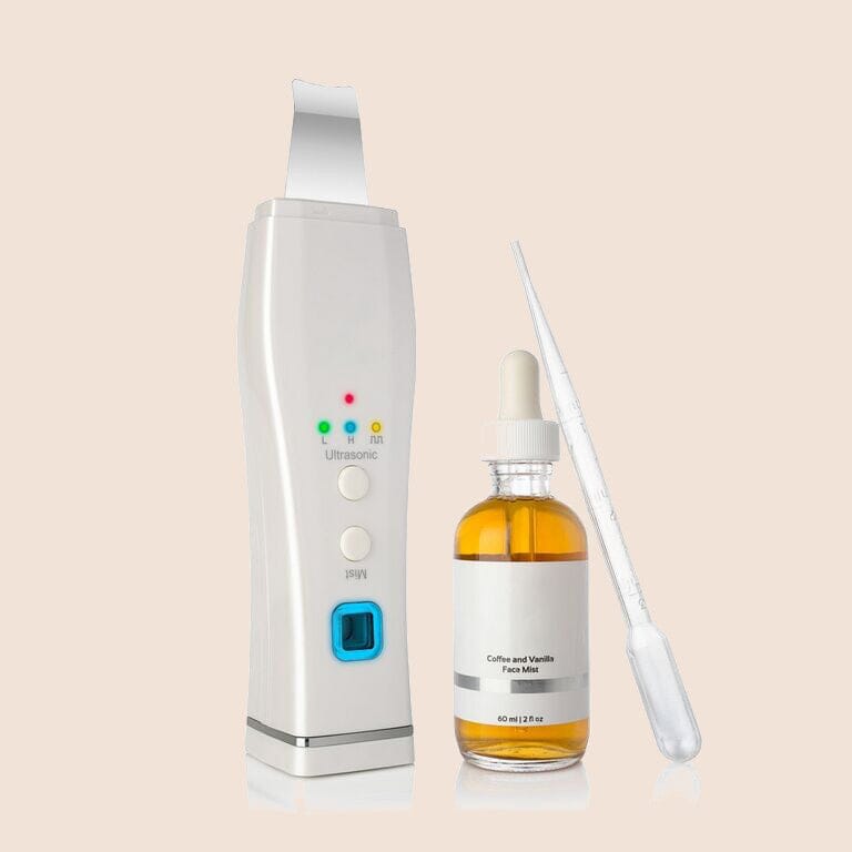 Ultrasonic Cleanser: Facial deep pore scrubber with mist